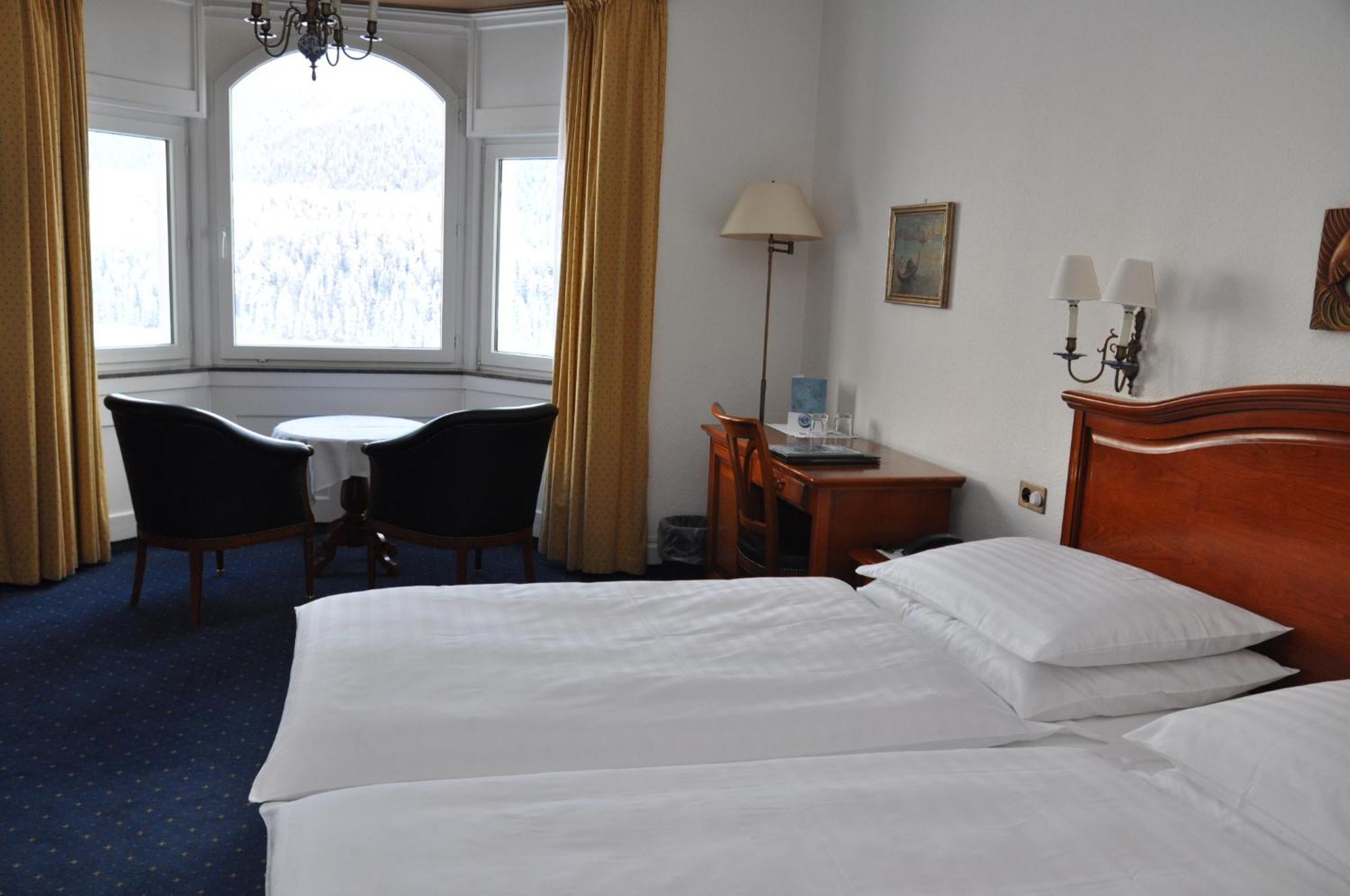Hotel Soldanella à Saint-Moritz Chambre photo