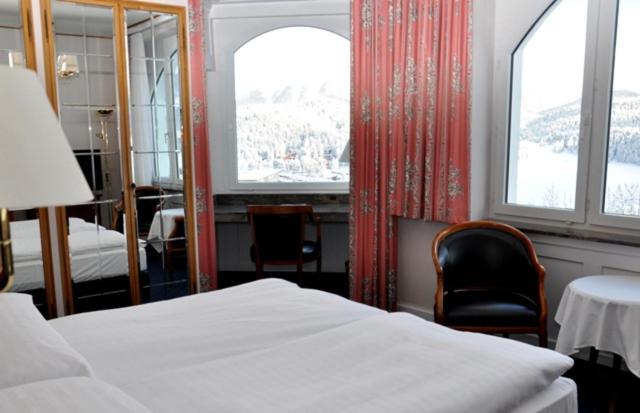 Hotel Soldanella à Saint-Moritz Chambre photo